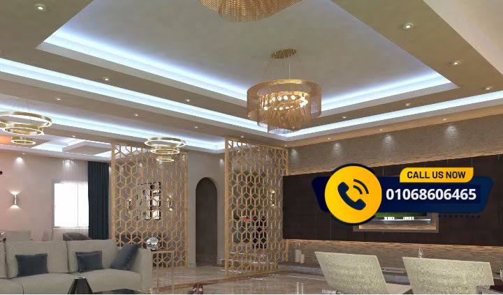 اشكال جبس بورد ريسبشن قطعتين